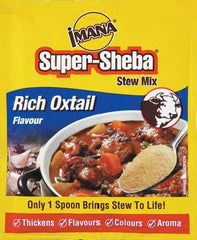 Imana - Super-Sheba Stew Mix - Rich Oxtail Flavour - 55g Sachets