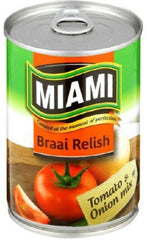 Miami - Tomato & Onion Braai Relish - 410g can