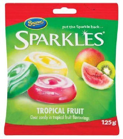 Beacon - Sparkles - Tropical Fruit - 125g Bag