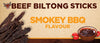 Biltong Snapsticks ("Stokkies") - Smokey BBQ Flavour