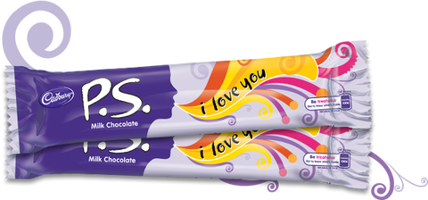 Cadbury - PS Bar - Chocolate - 48g Bar
