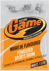 Game - Isotonic Powder - Naartjie Flavour - 80g Sachets