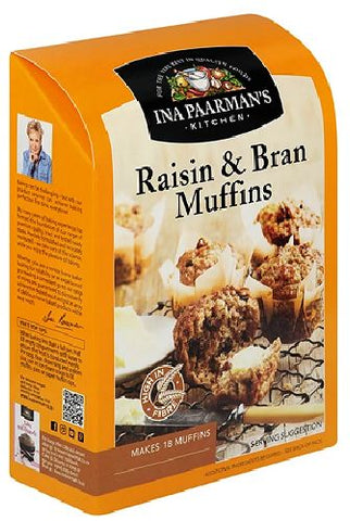 Ina Paarman - Bake Mix - Raisin & Bran Muffins - 700g
