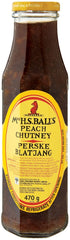Mrs H.S. Ball's - Chutney - Peach - 470g Bottles