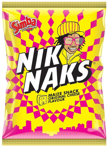 Simba - NikNaks - Cheese - 135g Packet