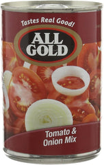 All Gold - Tomato & Onion Mix - 410g Cans