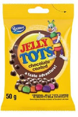 Beacon - Jelly Tots - Chocolate Coated - 50g bags