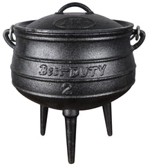 Best Duty - Potjie Pot (3-Legged) - Oil Cured - Size 2
