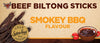 Biltong Snapsticks ("Stokkies") - Smokey BBQ Flavour