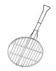 LK's - BBQ/Braai Grid - Round (Boerewors or Sausages) - 31cm