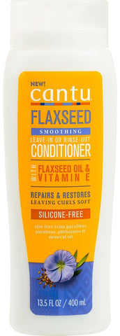 Cantu - Flaxseed Smoothing Leave in conditioner - 400ml bottle