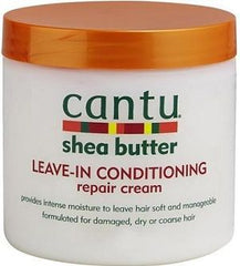 Cantu - Leave-in Conditioning Repair Cream - with Shea Butter - 453g Jar