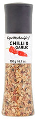 Cape Herb & Spice - Grinder - Chilli & Garlic - 190g bottles