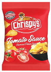 Chrispy's - Potato Chips - Tomato Sauce - 120g Bag