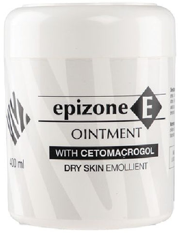 Epizone - Ointment - E - Dry Skin Emolient - 400mL Tub
