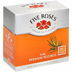 Five Roses - Rooibos (Red Bush Tea) - Tagless TeaBags - 80's Pack