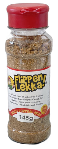 Flippen Lekka - Spice - Multipurpose Spice - Hot - 160g Bottle