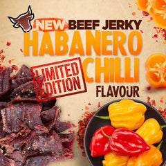 Beef Jerky - "Habanero Hot Chilli" Flavour