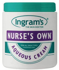 Ingram's - Nurse's Own - Aqueous Cream - 500g Tub