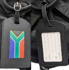 Luggage Tags with South African Fla - Tag