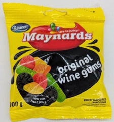 Maynards - Wine Gums - 24x100g bag unit:6001120627119 - 100g Bag
