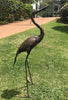 Metal Curios - Bird Heron Grey Large X1 - Unit