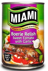 Miami - Boerie Relish - Sweet Tomato with Garlic - 450g