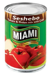 Miami - Seshebo - Tomato & Onion mix with Chilli - 410g