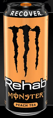 Monster - Drink - Rehab - Peach Tea - 500ml Cans