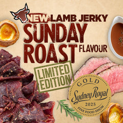 Lamb Jerky - "Sunday Roast" Flavour