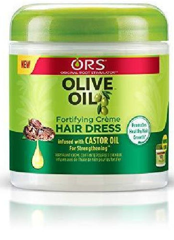 Ors - Hair Dress - Fortifying Cream - with Olive oil - 170g Jar
