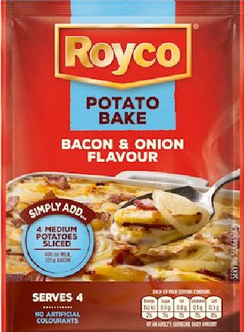 Royco - Potato Bake Mix - Bacon & Onion - 40g Sachet