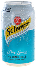 Schweppes - Dry Lemon - 300ml Cans