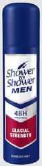 Shower to Shower - Deoderant - Glacial Strength - 150ml Spraycan