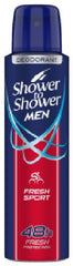 Shower to Shower - Deoderant - Men - Fresh Spot - 150ml Spraycan