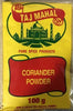 Taj Mahal - Coriander Powder - 100g Bag