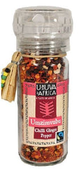 Ukuva - Grinder - Unzumvubu - Chilli Ginger Pepper - 50g