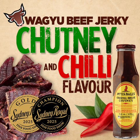 Wagyu Beef Jerky - Chilli Chutney