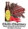 Limited Edition Chilli-Chutney Snap-sticks ("Stokkies")