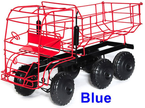 Africars For Keeps - Wire car - Tipper Tipper Truck - Blue (Red one pictured) - Unit
