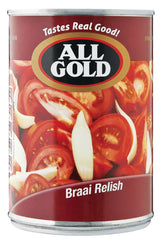 All Gold - Braai Relish - 410g Tins