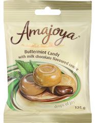 Amajoya - Buttermint Candy with Chocolate Centre - 125g Packet