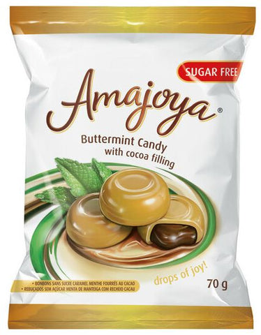 Amajoya - Candies - Buttermint with cocoa filling - Sugar-free