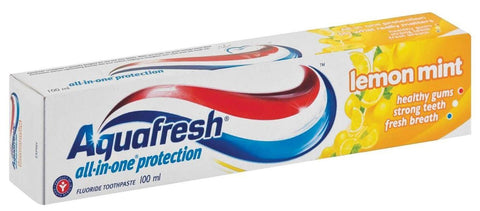 Aquafresh - Tooth Paste - Lemon Mint - 100g Tubes