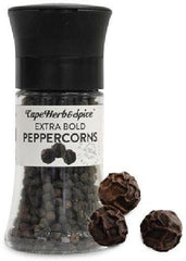 Cape Herb & Spice - Fancy Boy Grinder - Black Pepper - 50g Bottle