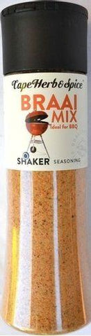 Cape Herb & Spice - Shaker - Braai Mix - 360g Bottle