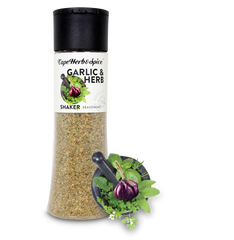 Cape Herb & Spice - Shaker - Garlic & Herb - 270g Bottle