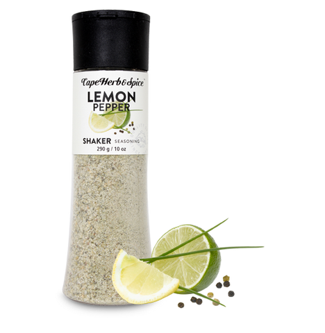 Cape Herb & Spice - Shaker - Lemon & Pepper (New) - 290g Bottle