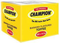 Champion - Toffees - Banana - 120 x 9gs