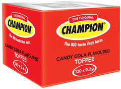 Champion - Toffees - Candy Cola - 120 x 9gs